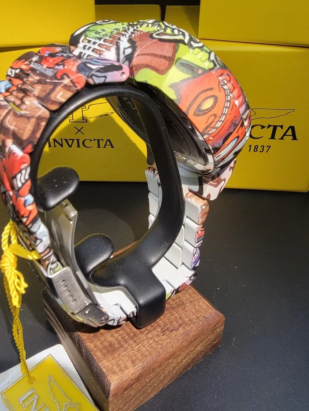 1 of 1 Invicta Pro Diver NeoArt Flux Men's Watch 52mm Aqua Plating Steel 50214